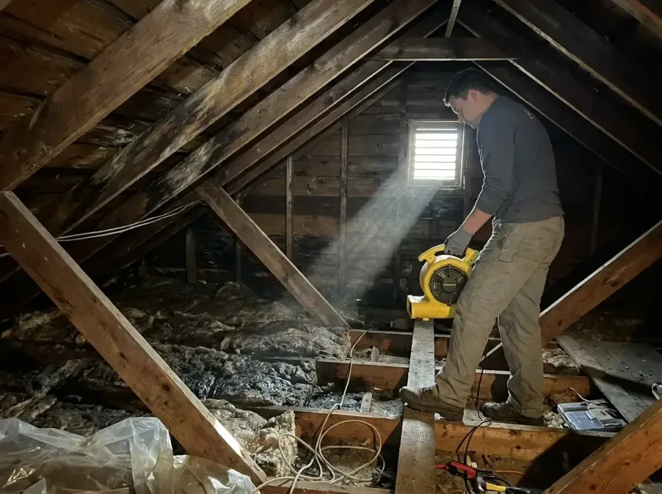 attic-water-damage-drying-proc-007 — frequently asked questions, Emergency Water Extraction & 24/7 Flood Response in Kingsvi…